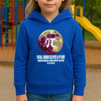 Lunar Eclipse Pi Day 3/14/2025 Total Lunar Eclipse 2025 Gift Kids Hoodie
