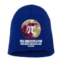 Lunar Eclipse Pi Day 3/14/2025 Total Lunar Eclipse 2025 Gift Short Acrylic Beanie