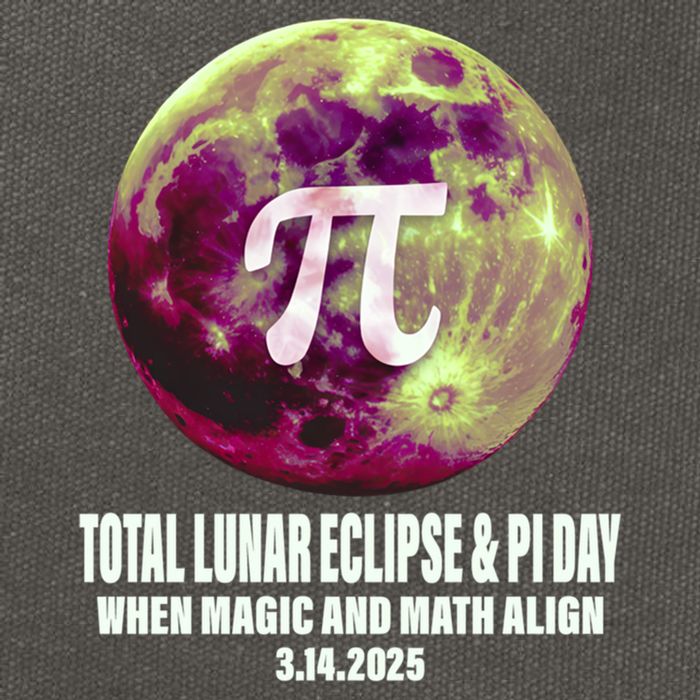 Lunar Eclipse Pi Day 3/14/2025 Total Lunar Eclipse 2025 Gift Cotton Canvas Backpack