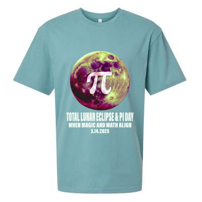 Lunar Eclipse Pi Day 3/14/2025 Total Lunar Eclipse 2025 Gift Sueded Cloud Jersey T-Shirt