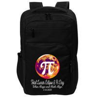 Lunar Eclipse Pi Day 3/14/2025 Total Lunar Eclipse 2025 Gift Impact Tech Backpack