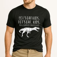 Lets Eat Punctuation Saves Lives Dino Cooling Performance Crew T-Shirt
