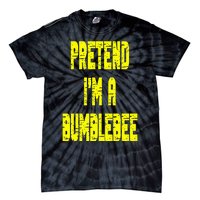 Lazy Easy Pretend A Bumblebee Party Halloween Costume Simple Tie-Dye T-Shirt