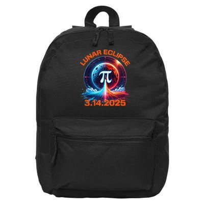 Lunar Eclipse Pi Day 2025 Rocket Launch 16 in Basic Backpack