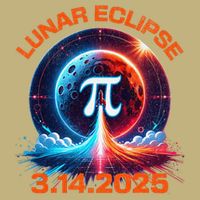Lunar Eclipse Pi Day 2025 Rocket Launch Cooling Performance Crew T-Shirt
