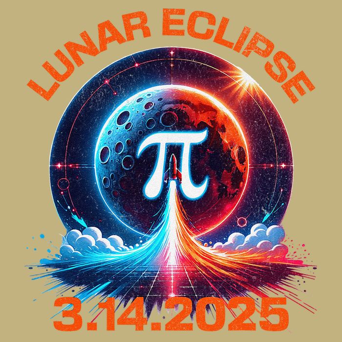 Lunar Eclipse Pi Day 2025 Rocket Launch Cooling Performance Crew T-Shirt