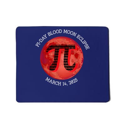 Lunar Eclipse Pi Day 2025 Blood Moon Eclipse March 14 2025 Mousepad