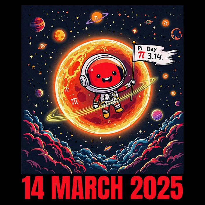 Lunar Eclipse Pi Day 2025 Rocket Launch design 14 March Flat Bill Trucker Hat