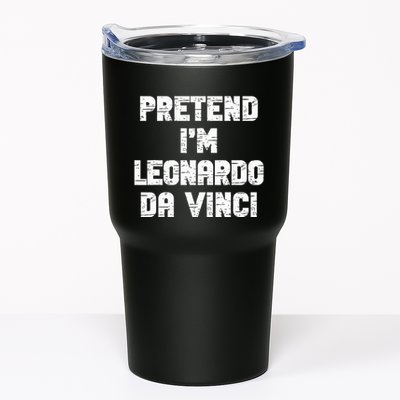 Lazy Easy Pretend Leonardo Da Vinci Party Halloween Costume Tumbler