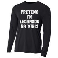 Lazy Easy Pretend Leonardo Da Vinci Party Halloween Costume Cooling Performance Long Sleeve Crew