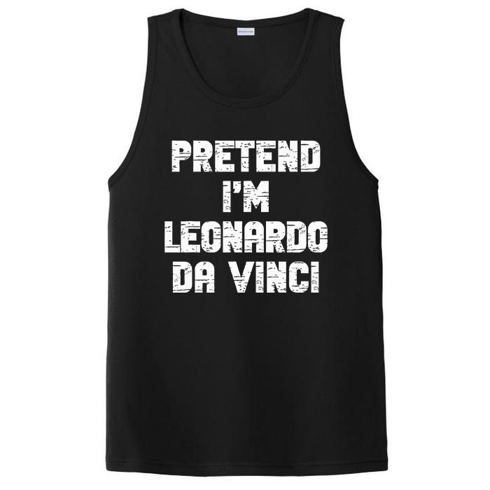 Lazy Easy Pretend Leonardo Da Vinci Party Halloween Costume PosiCharge Competitor Tank