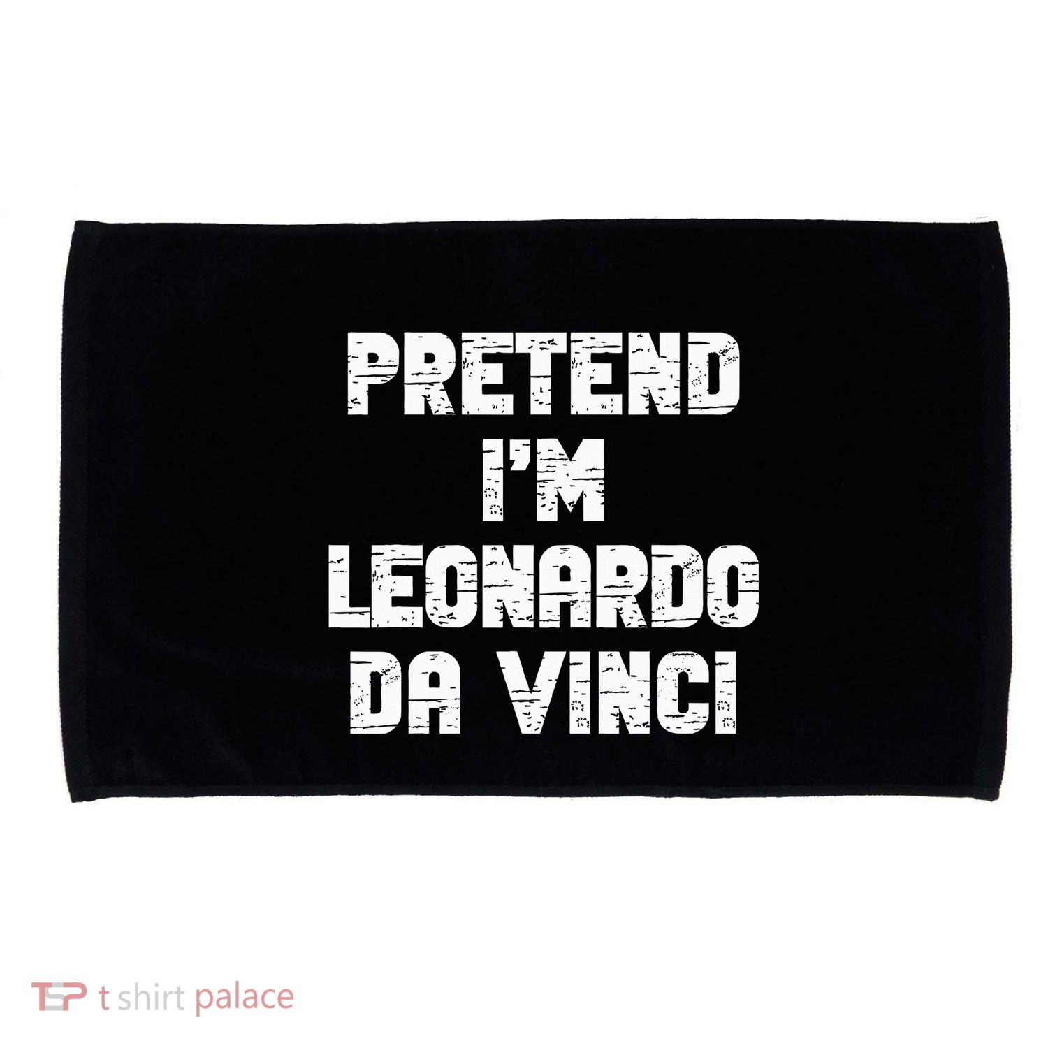 Lazy Easy Pretend Leonardo Da Vinci Party Halloween Costume Microfiber Hand Towel