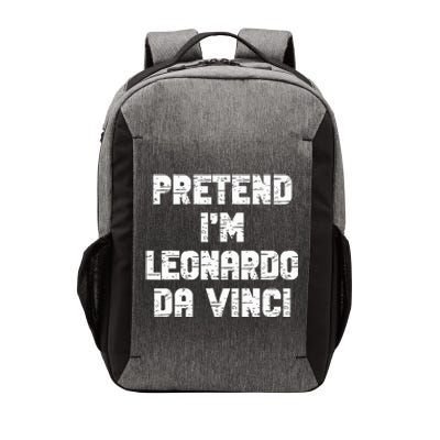 Lazy Easy Pretend Leonardo Da Vinci Party Halloween Costume Vector Backpack