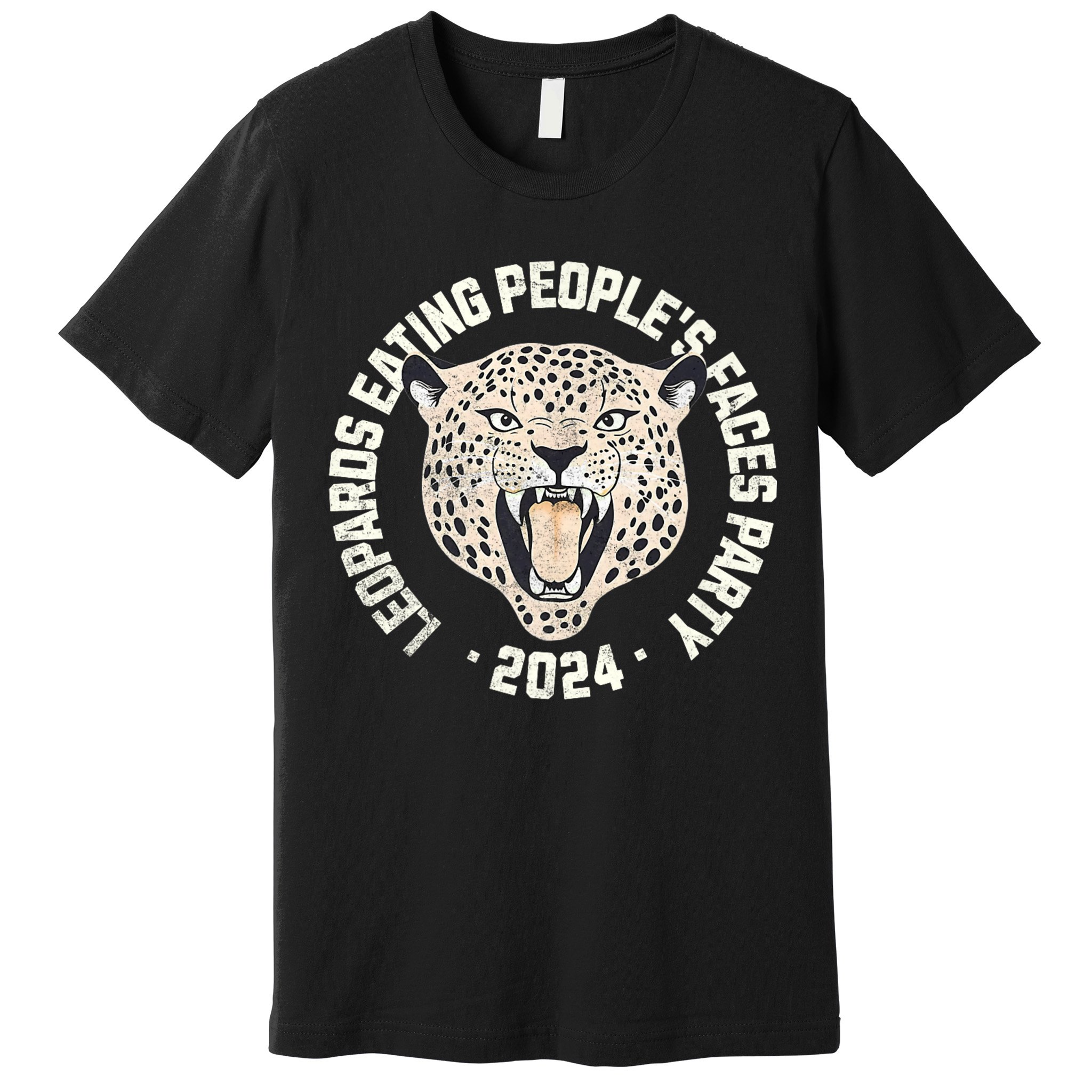 Leopards Eating PeopleS Faces Party Premium T-Shirt
