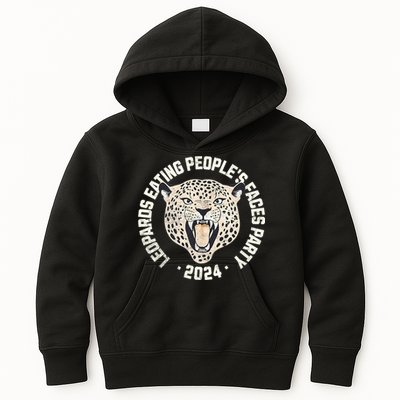 Leopards Eating PeopleS Faces Party Kids Hoodie