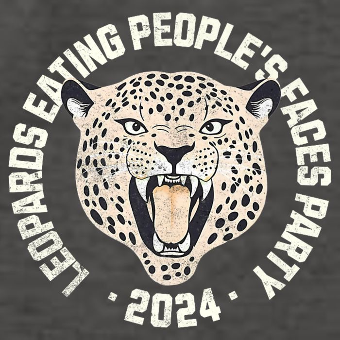 Leopards Eating PeopleS Faces Party Vector Backpack