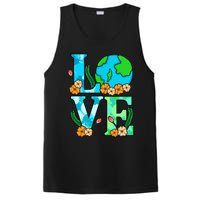 Love Earth Planet Save Earth's Day Graphic PosiCharge Competitor Tank