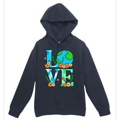 Love Earth Planet Save Earth's Day Graphic Urban Pullover Hoodie