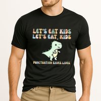 Lets Eat Punctuation Saves Live Cooling Performance Crew T-Shirt