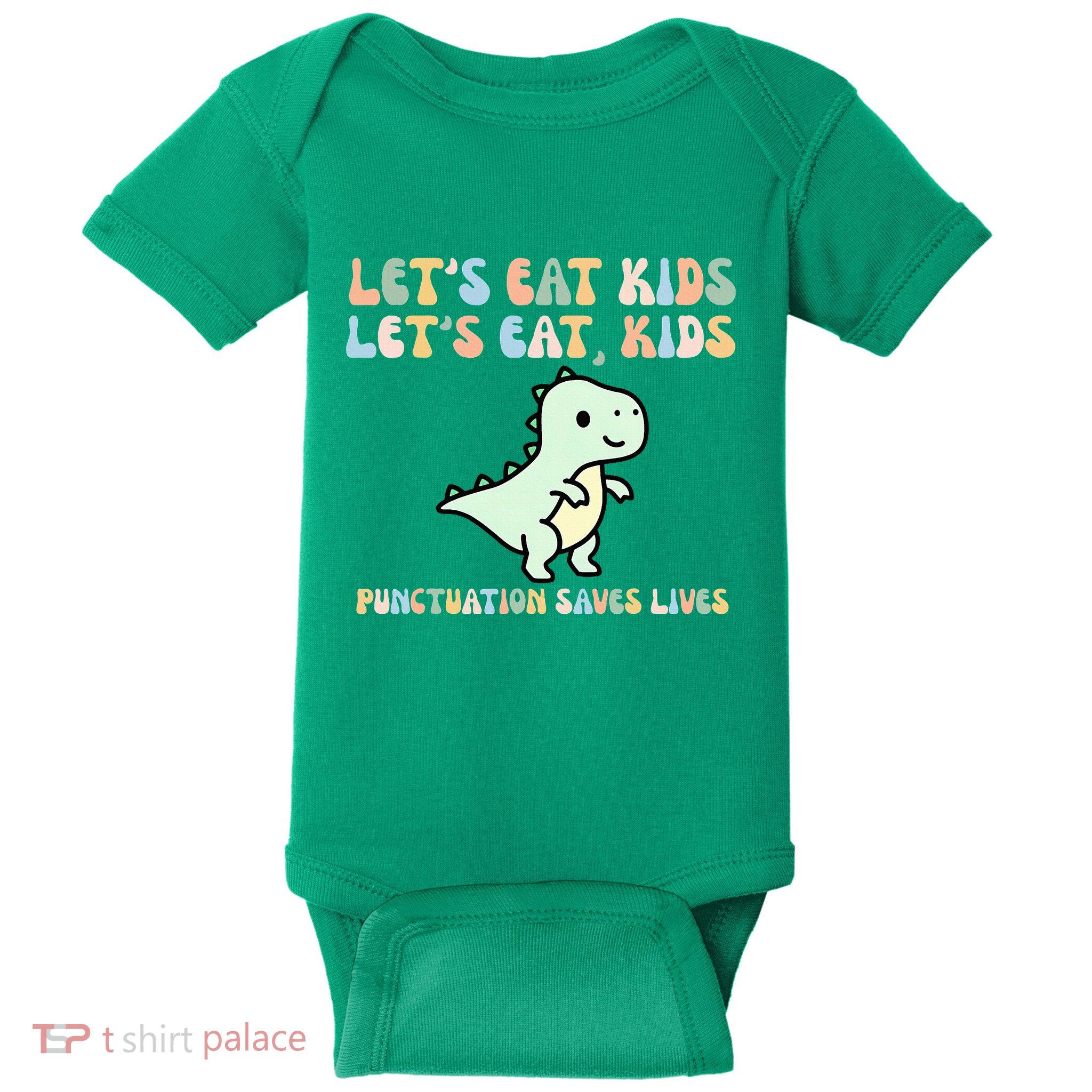 Lets Eat Punctuation Saves Live Baby Bodysuit