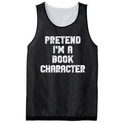 Lazy Easy Pretend IM Book Character Party Halloween Mesh Reversible Basketball Jersey Tank