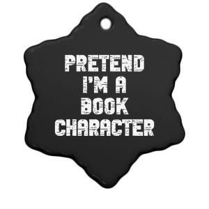 Lazy Easy Pretend IM Book Character Party Halloween Ceramic Star Ornament