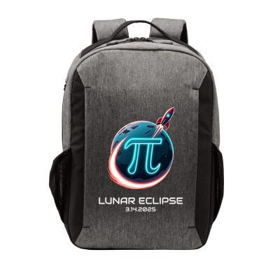 Lunar Eclipse Pi Day 2025 Rocket Launch Gift Vector Backpack