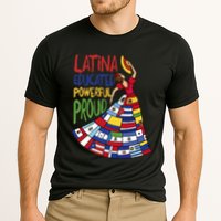 Latina Educated Powerful Proud Empowerment Poderosa Cooling Performance Crew T-Shirt
