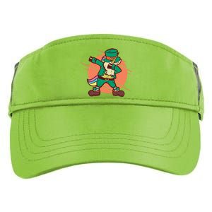 Leprechaun Dabbing Unicorn Adult Drive Performance Visor