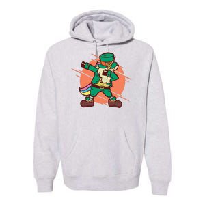 Leprechaun Dabbing Unicorn Premium Hoodie