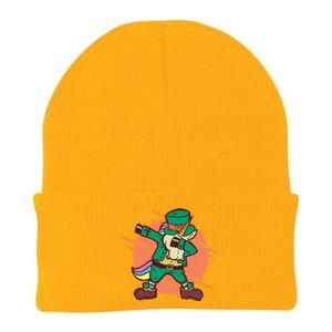 Leprechaun Dabbing Unicorn Knit Cap Winter Beanie