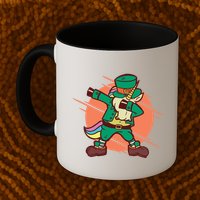 Leprechaun Dabbing Unicorn Mug