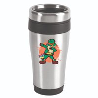 Leprechaun Dabbing Unicorn 16oz Travel Tumbler