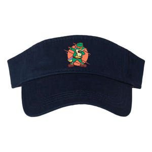 Leprechaun Dabbing Unicorn Valucap Bio-Washed Visor