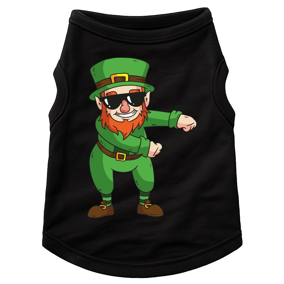 Leprechaun Floss Doggie Tank