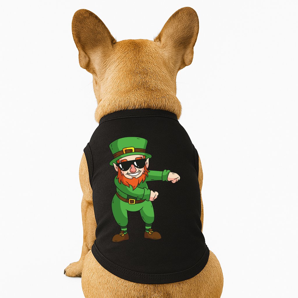Leprechaun Floss Doggie Tank