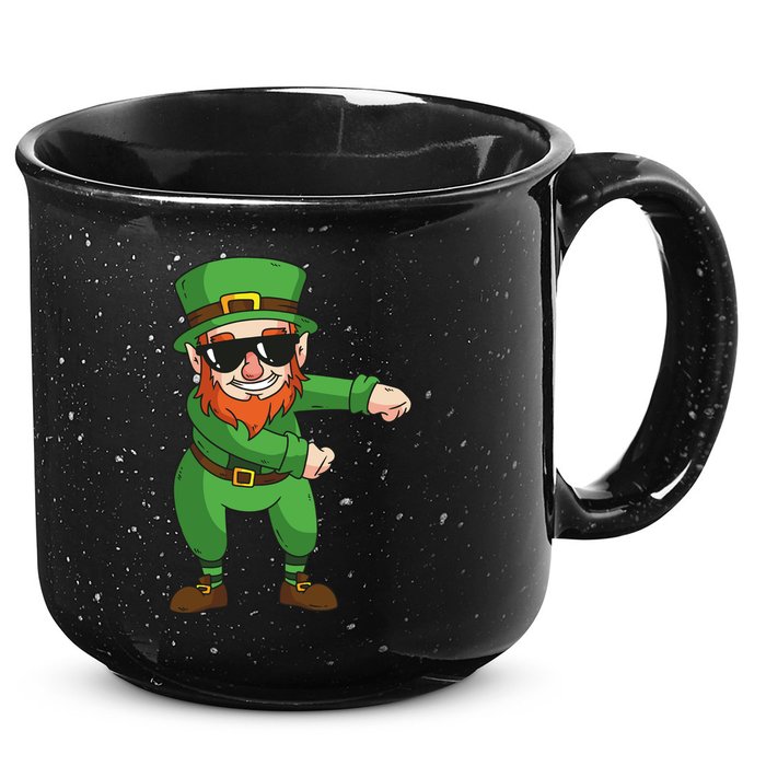 Leprechaun Floss 15oz Campfire Ceramic Mug