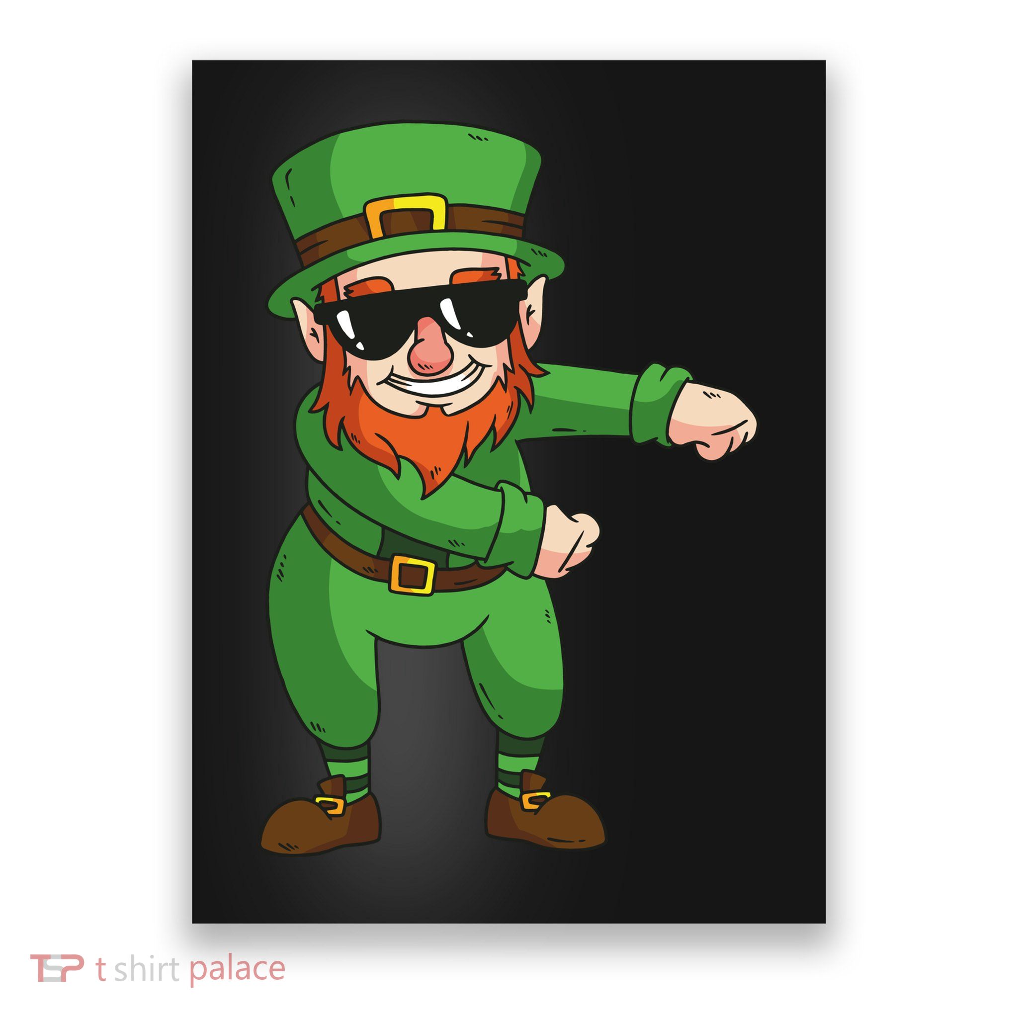 Leprechaun Floss Poster