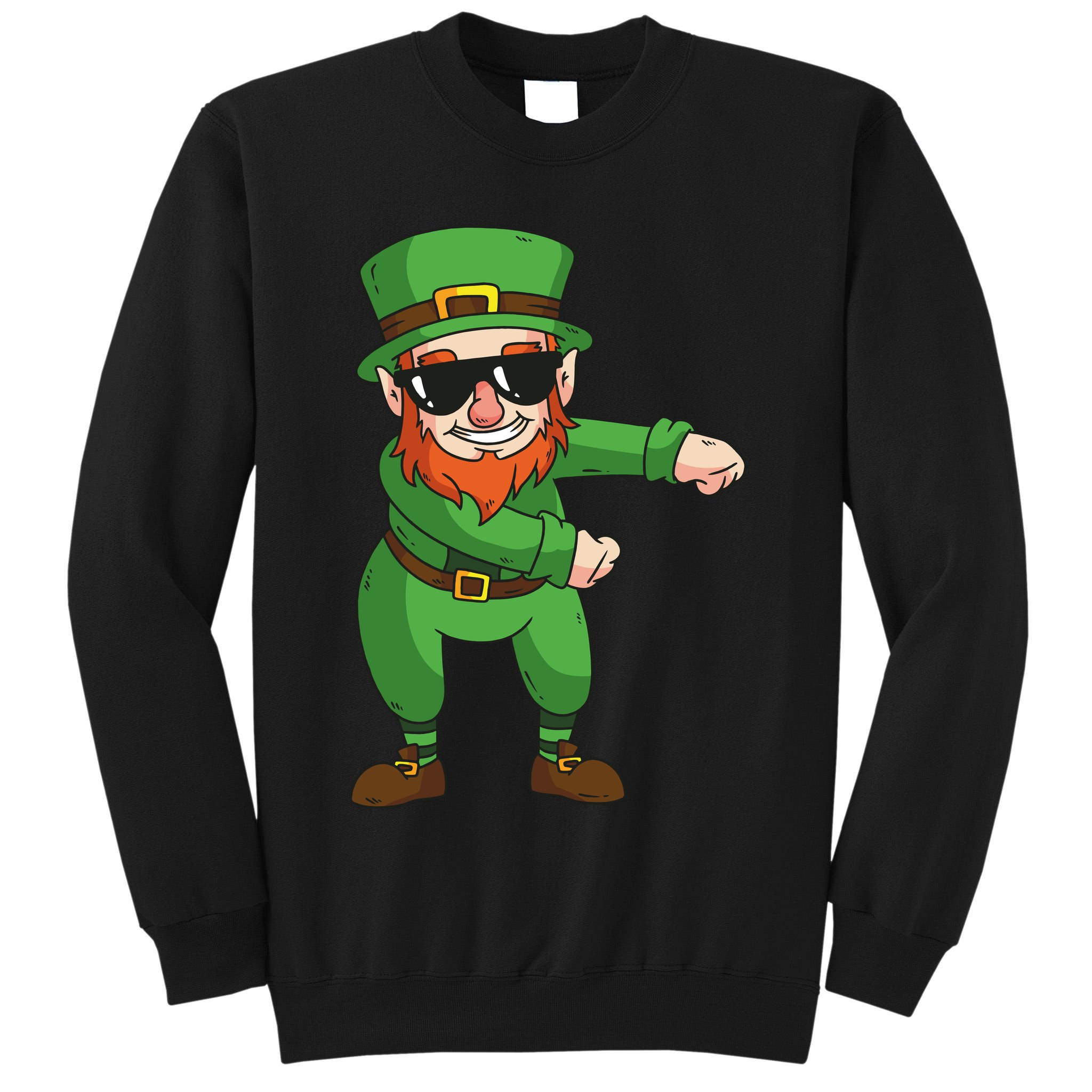Leprechaun Floss Tall Sweatshirt