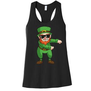 Leprechaun Floss Women's Racerback Tank