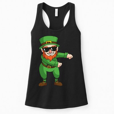 Leprechaun Floss Womens Tank Top