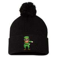 Leprechaun Floss Pom Pom 12in Knit Beanie