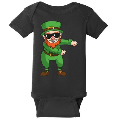 Leprechaun Floss Baby Bodysuit