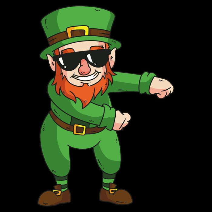 Leprechaun Floss Visor
