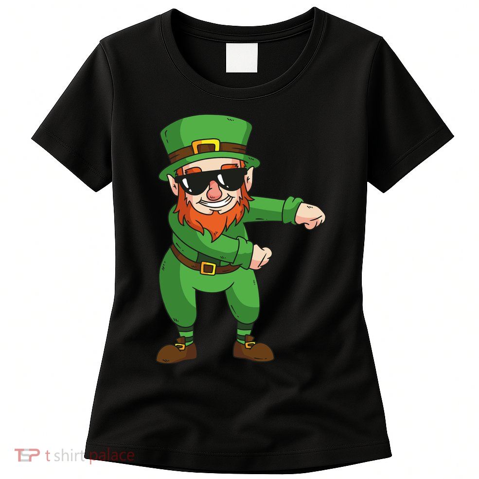 Leprechaun Floss Womens T-Shirt