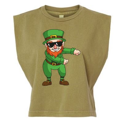Leprechaun Floss Garment-Dyed Women's Muscle Tee