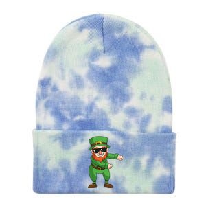 Leprechaun Floss Tie Dye 12in Knit Beanie