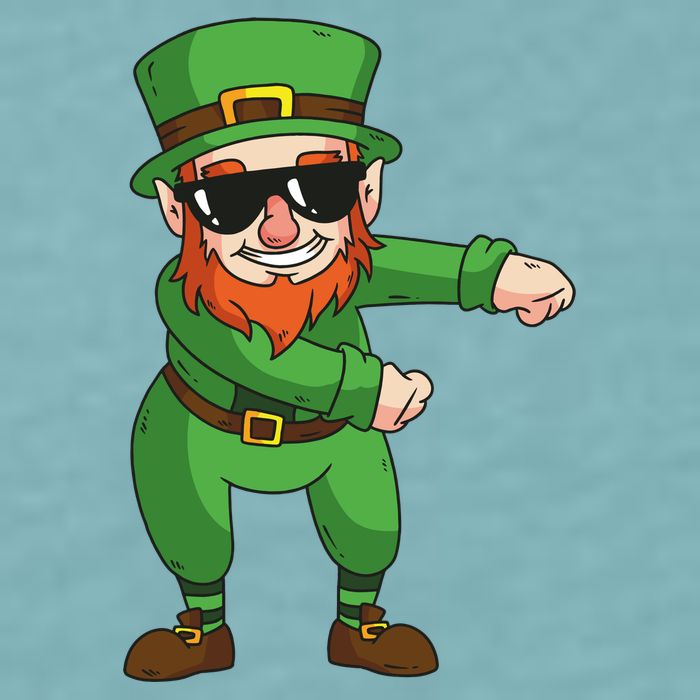 Leprechaun Floss Sueded Cloud Jersey T-Shirt