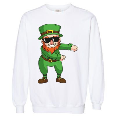 Leprechaun Floss Garment-Dyed Sweatshirt
