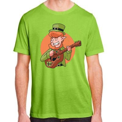 Leprechaun Guitarist Adult ChromaSoft Performance T-Shirt